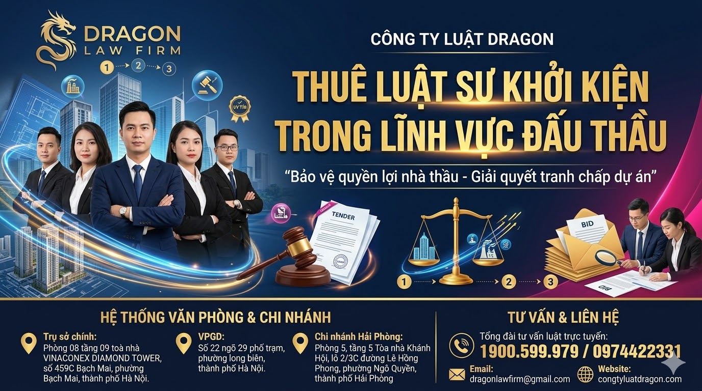 Thuê luật sư khởi kiện trong lĩnh vực đấu thầu